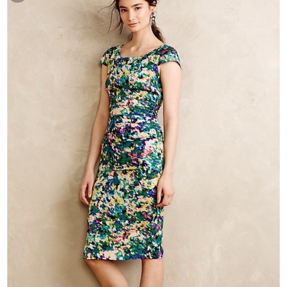 Anthropologie Tracy Reese Dappled Oasis Dress